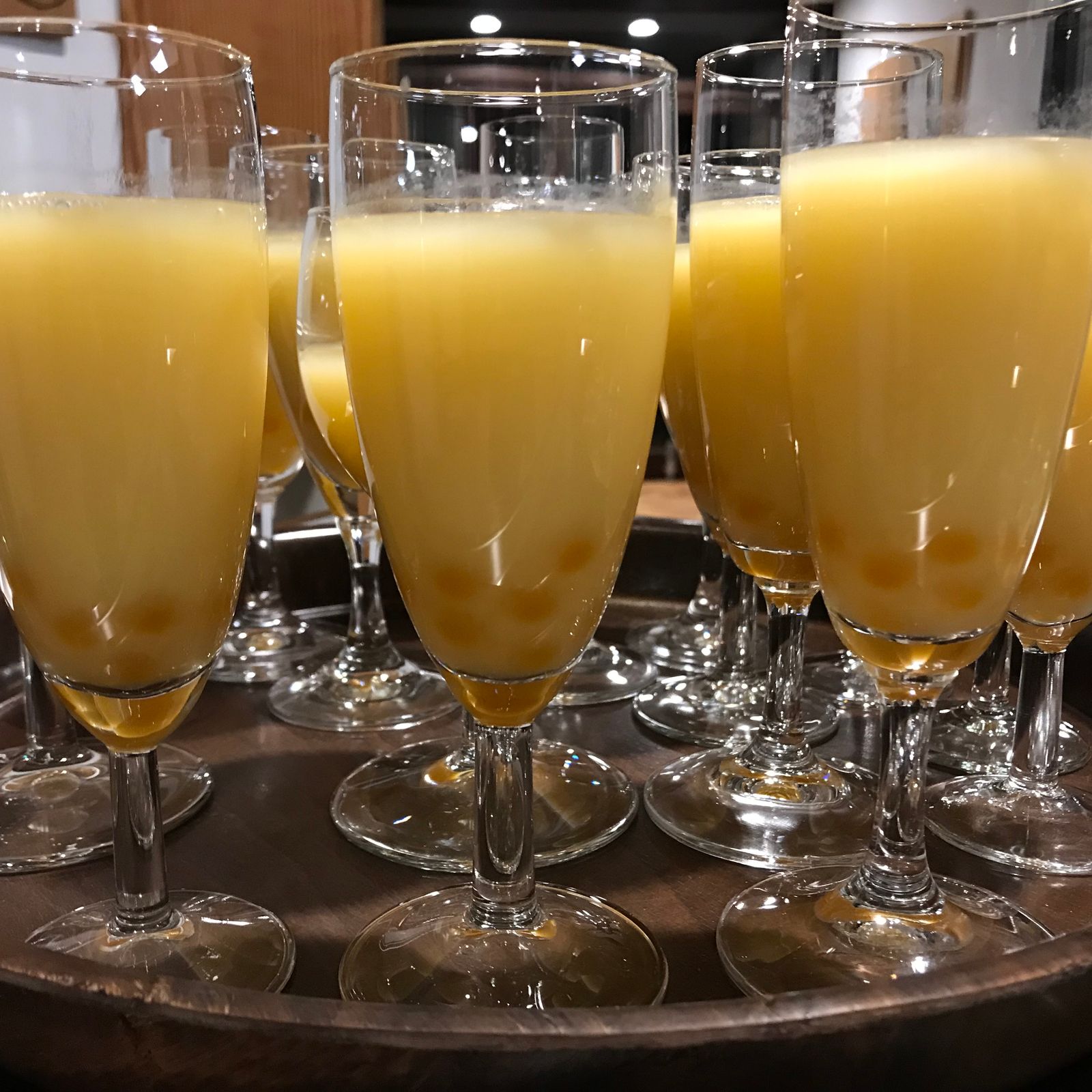 Sektgläser mit Cocktail
