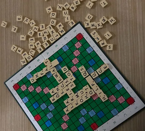 Scrabble-Brett